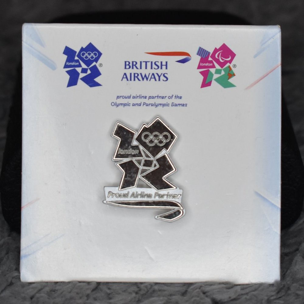 🔥 3/$15 NWT British Airways 2012 London Olympics Lapel Pin